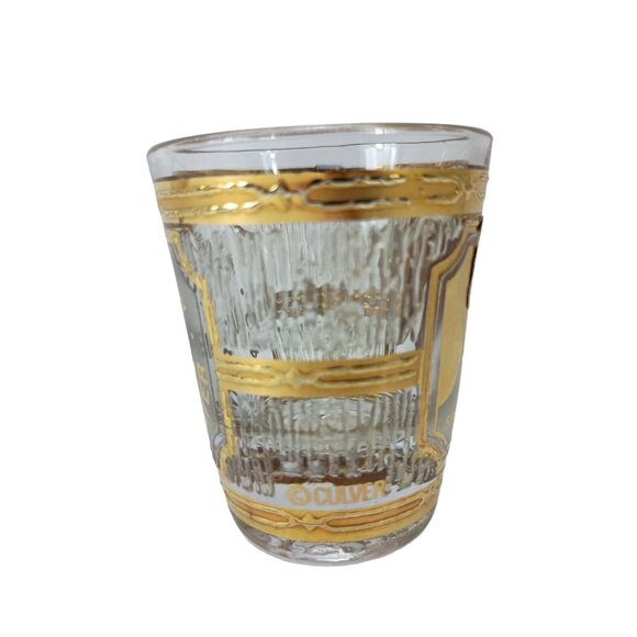 22 Karat Gold Culver Kennedy Nasa Space Center Space Shuttle Shot Glass - Picture 2 of 6